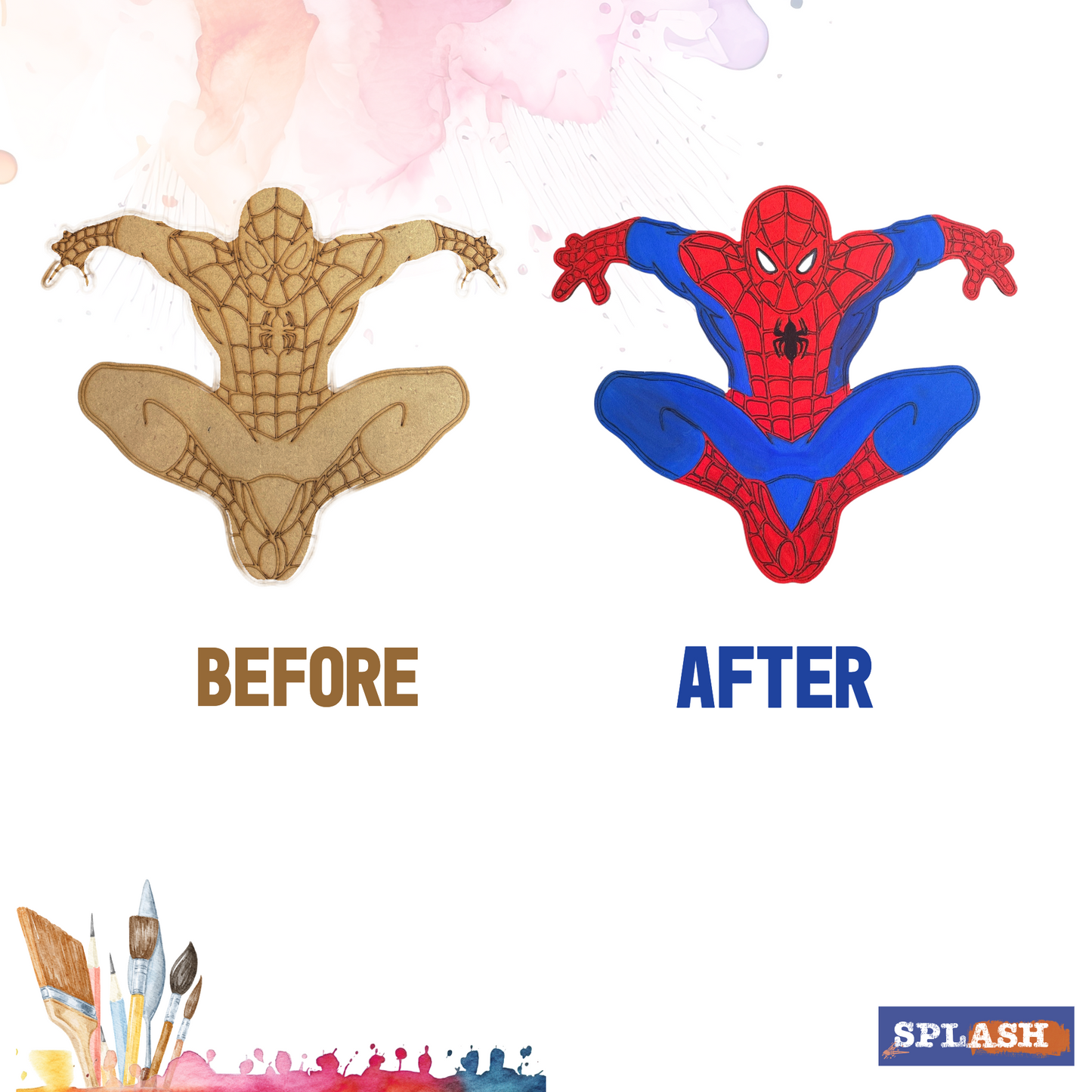 Spiderman DIY kit I SPLASH DIY Kit