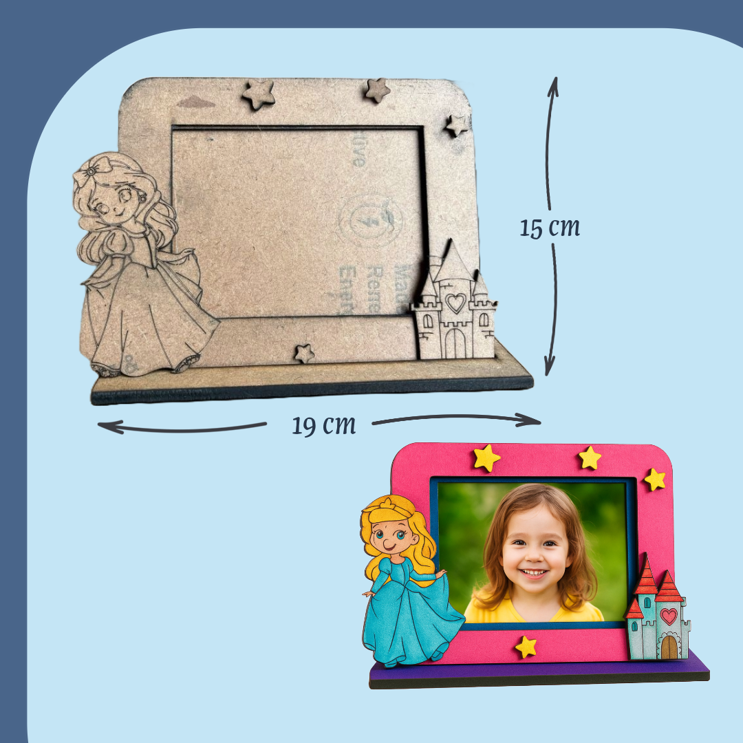 Cinderella Theme Photo Frame DIY Kit