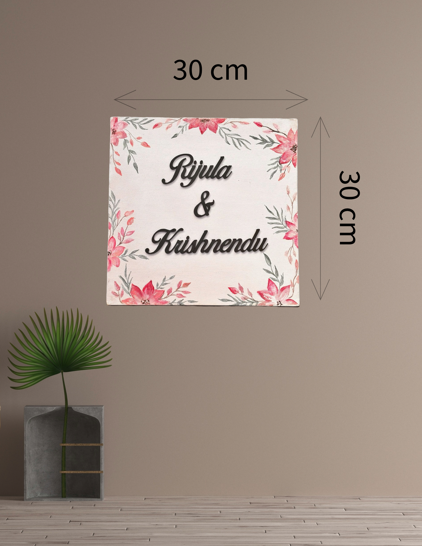 Blossom Nameplate