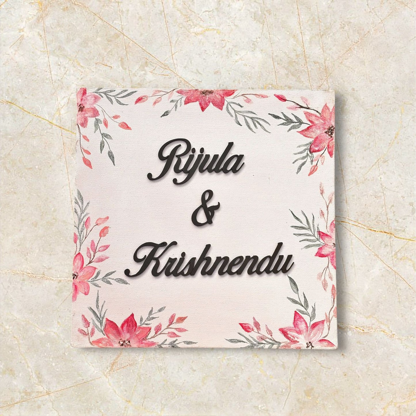 Blossom Nameplate