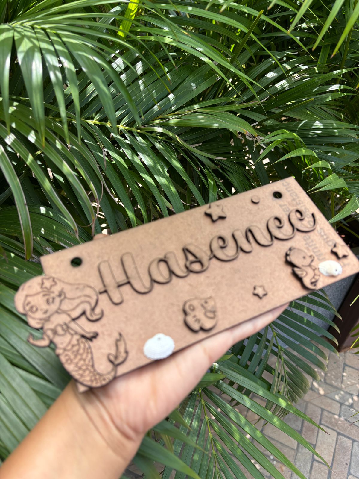 Mermaid Nameboard DIY Kit
