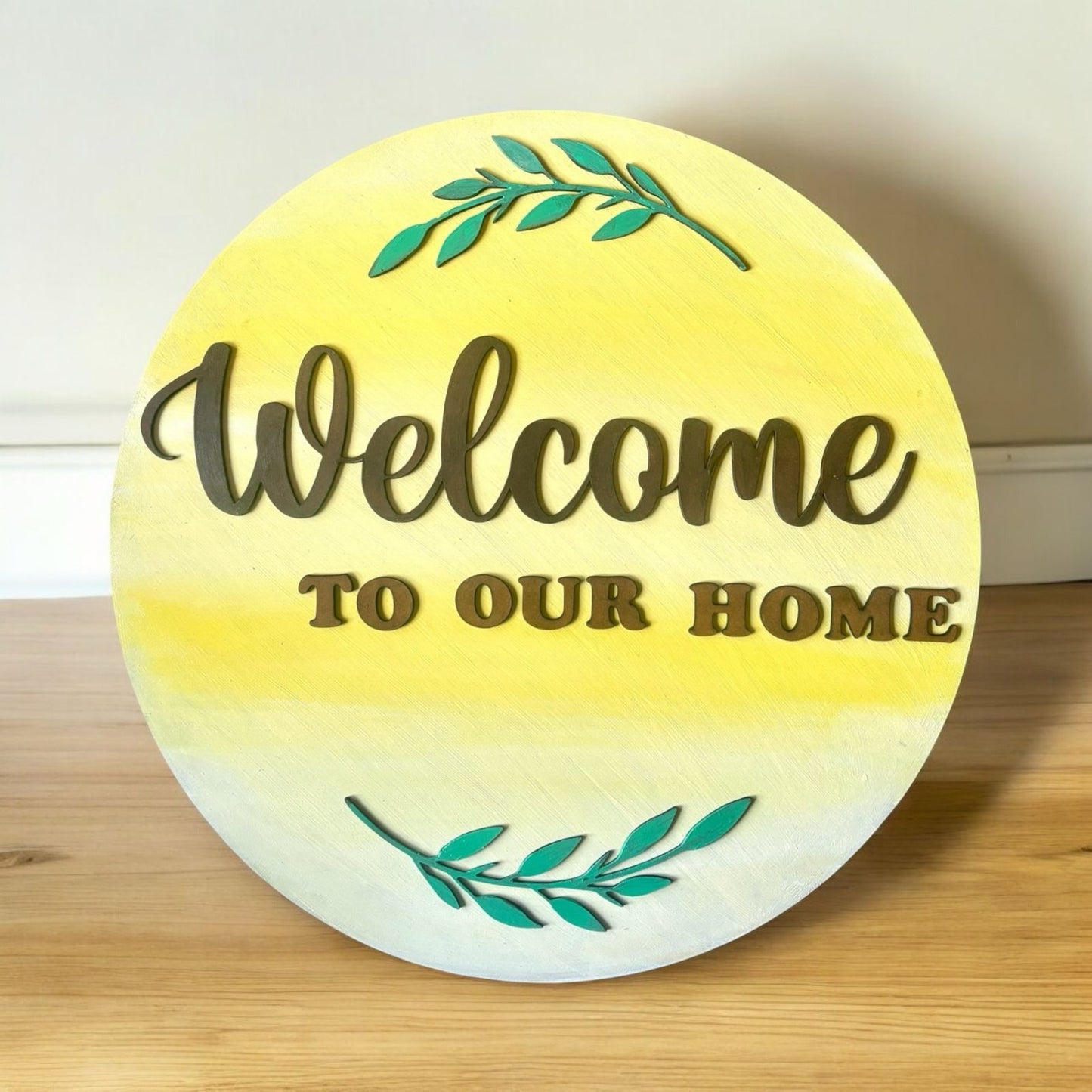 Welcome Nameplate