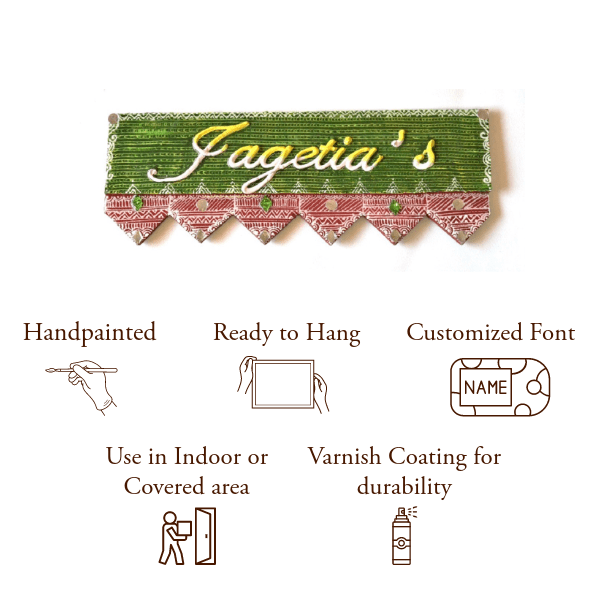 Ethnic Touch Nameplate