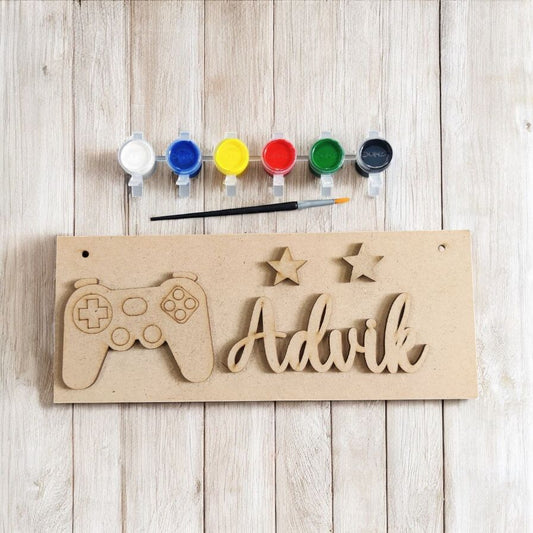 Gaming Nameboard DIY Kit