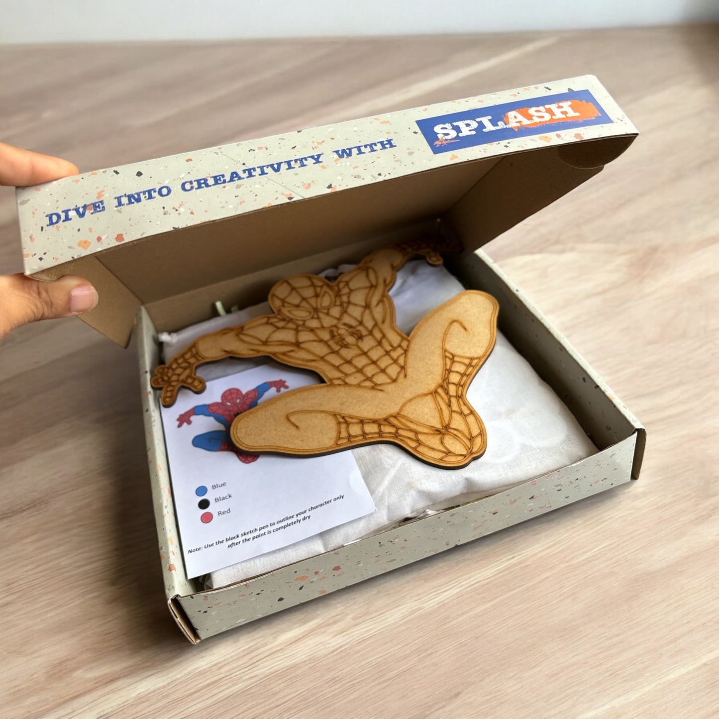 Spiderman DIY kit I SPLASH DIY Kit