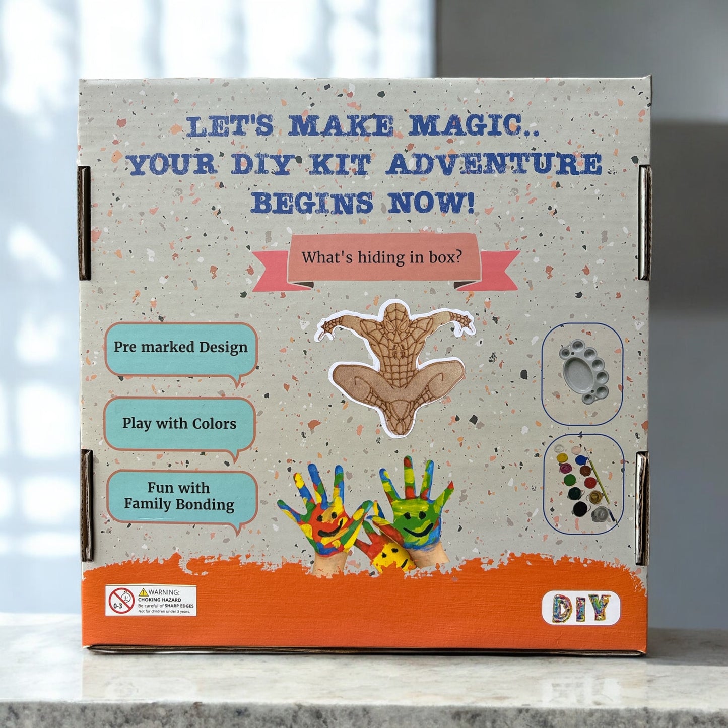 Spiderman DIY kit I SPLASH DIY Kit