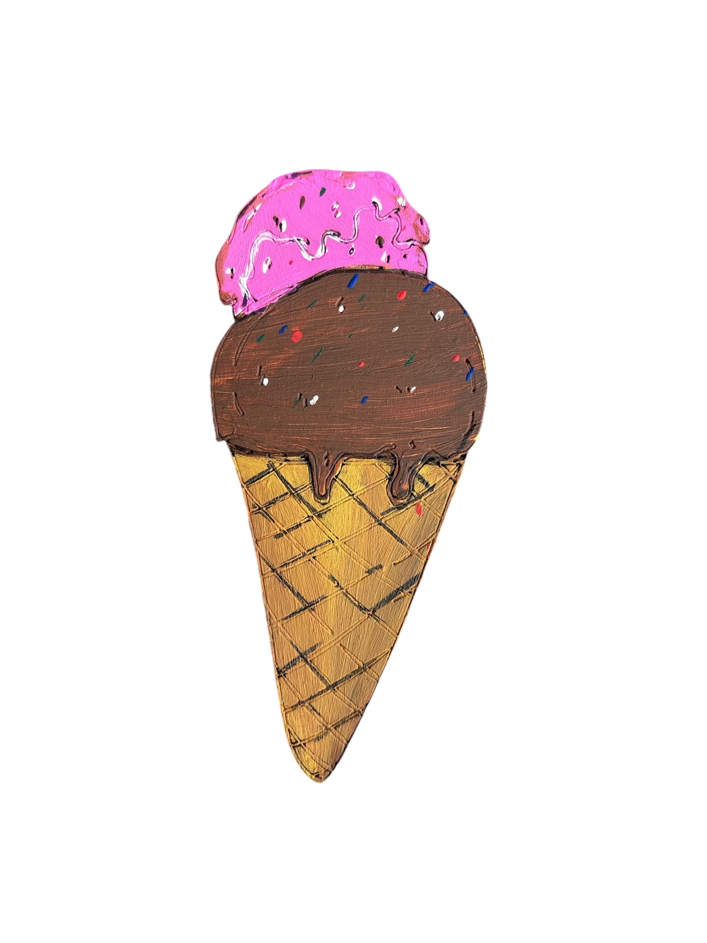 Icecream Fridge Magnet DIY Kit