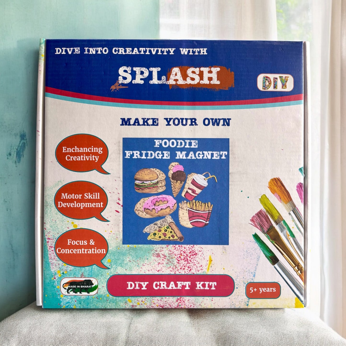 Foodie Fridge Magnet DIY kit I SPLASH DIY Kit