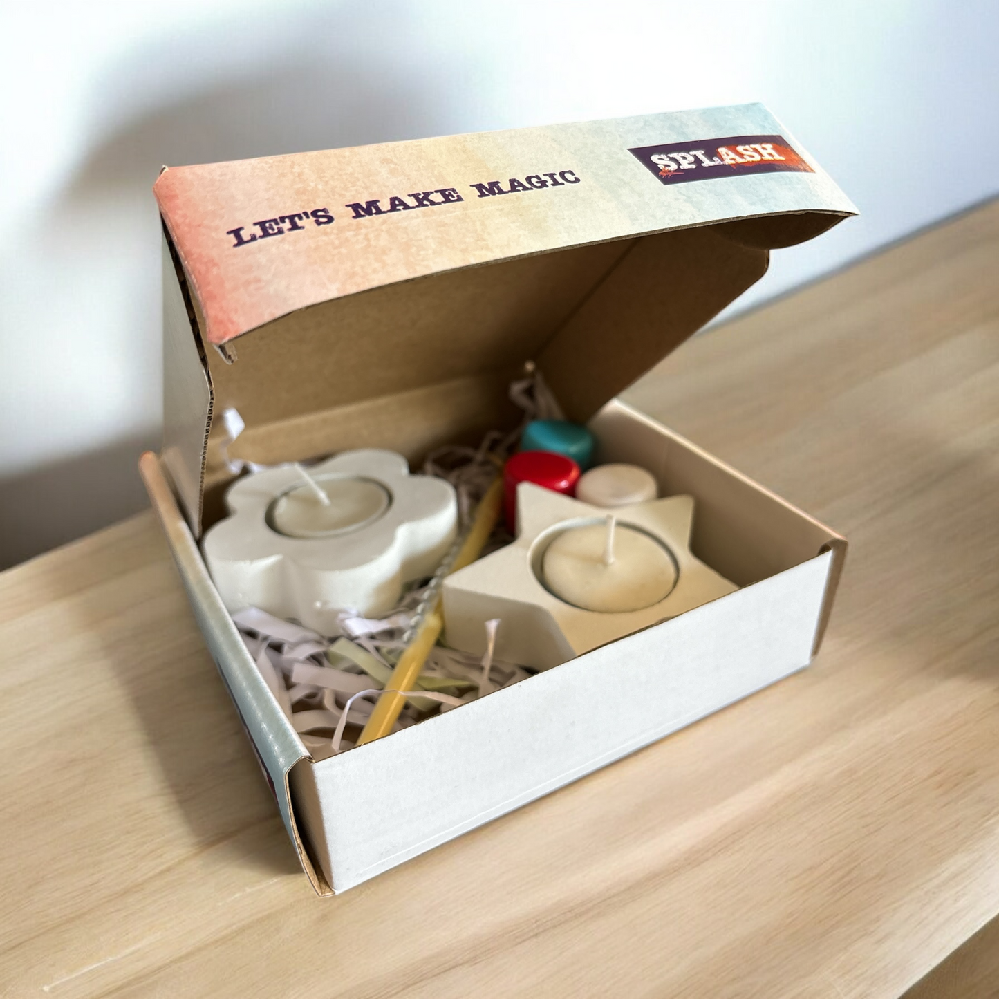 Tea Light Candle Holder SPLASH DIY Kit