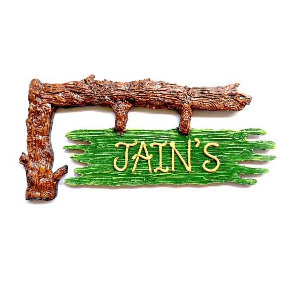 Tree Branch Nameplate