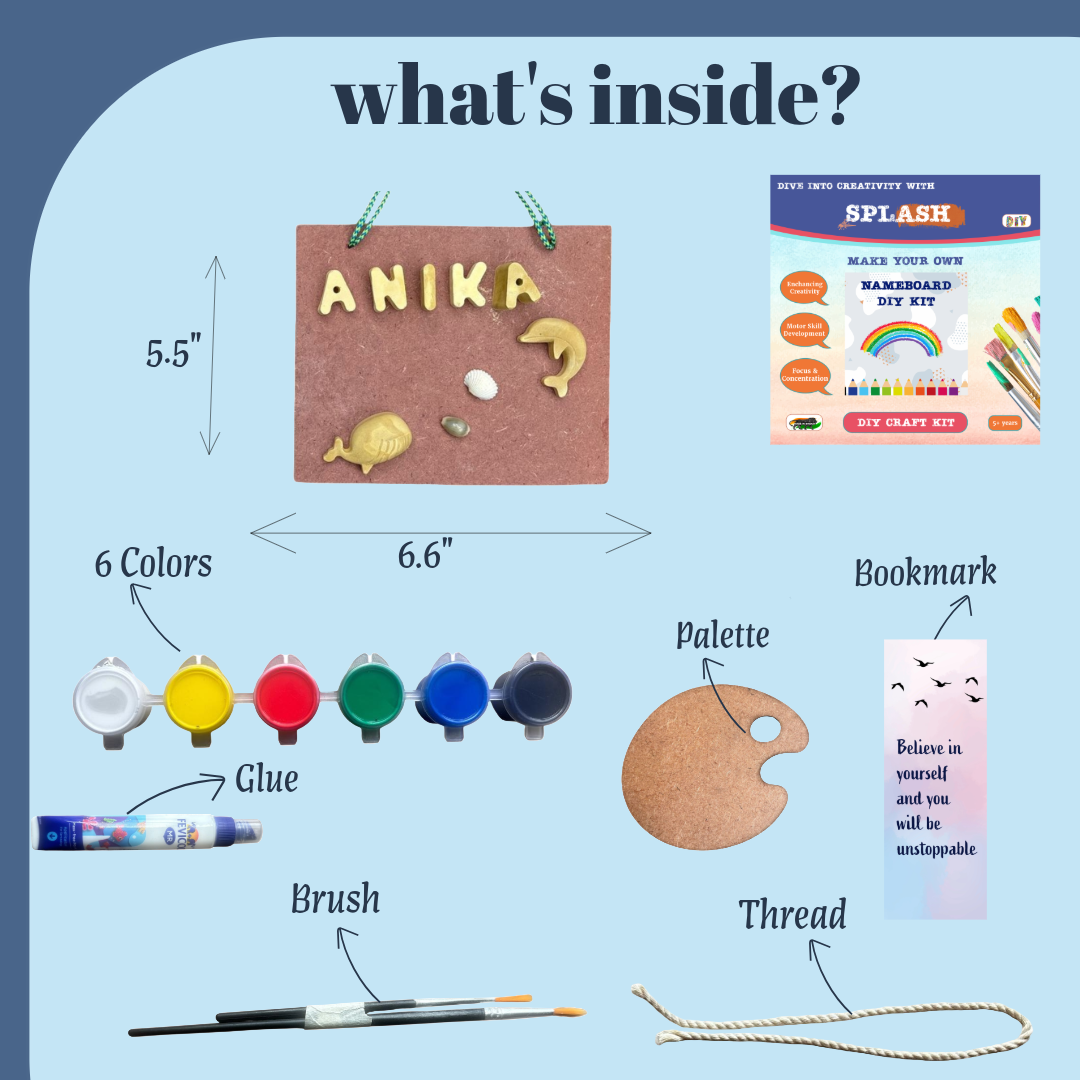 Fish Tale Nameboard DIY Kit