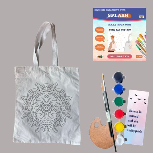 Mandala Tote Bag Painting DIY Kit