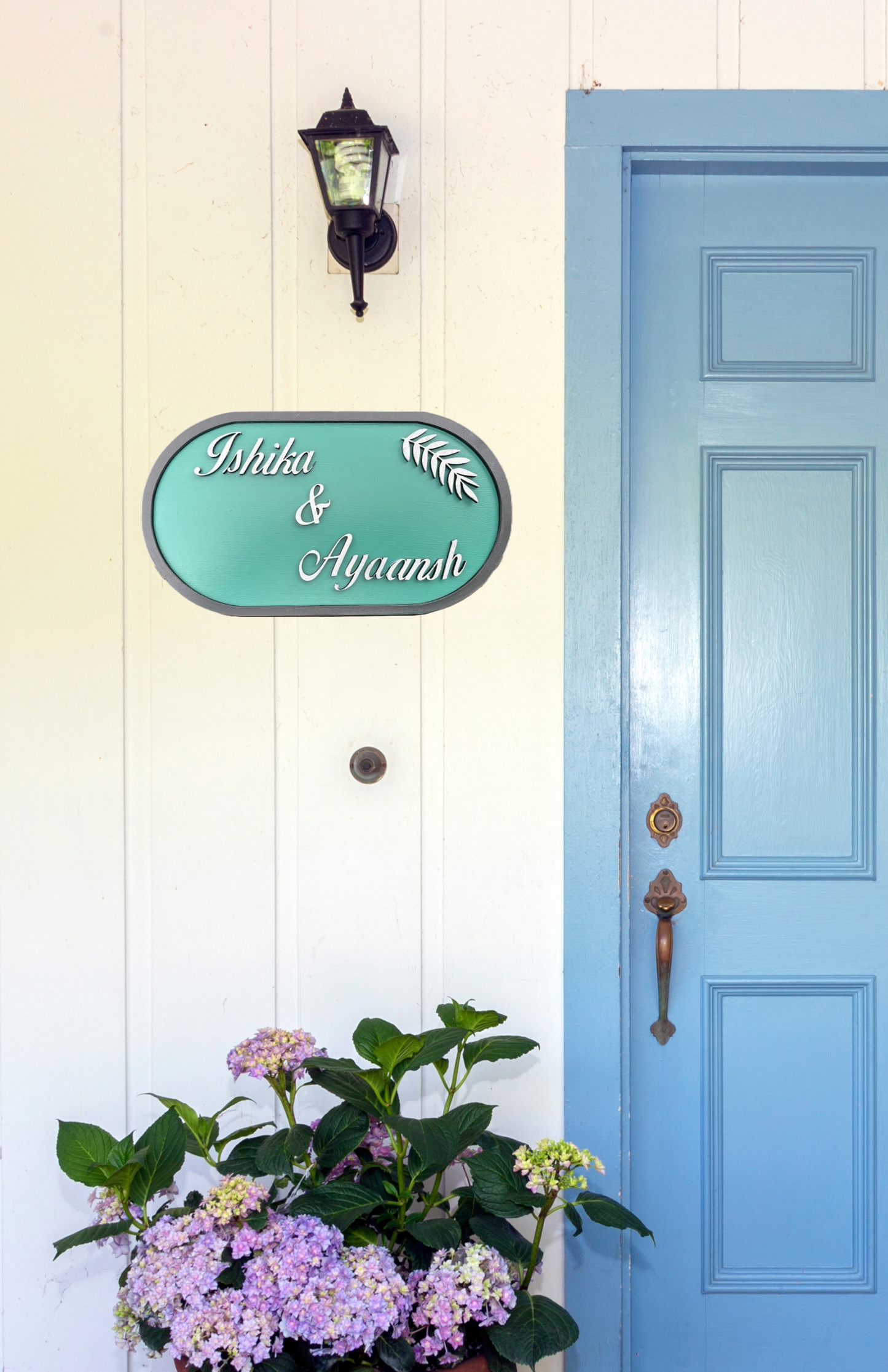 Elegance Edge Nameplate