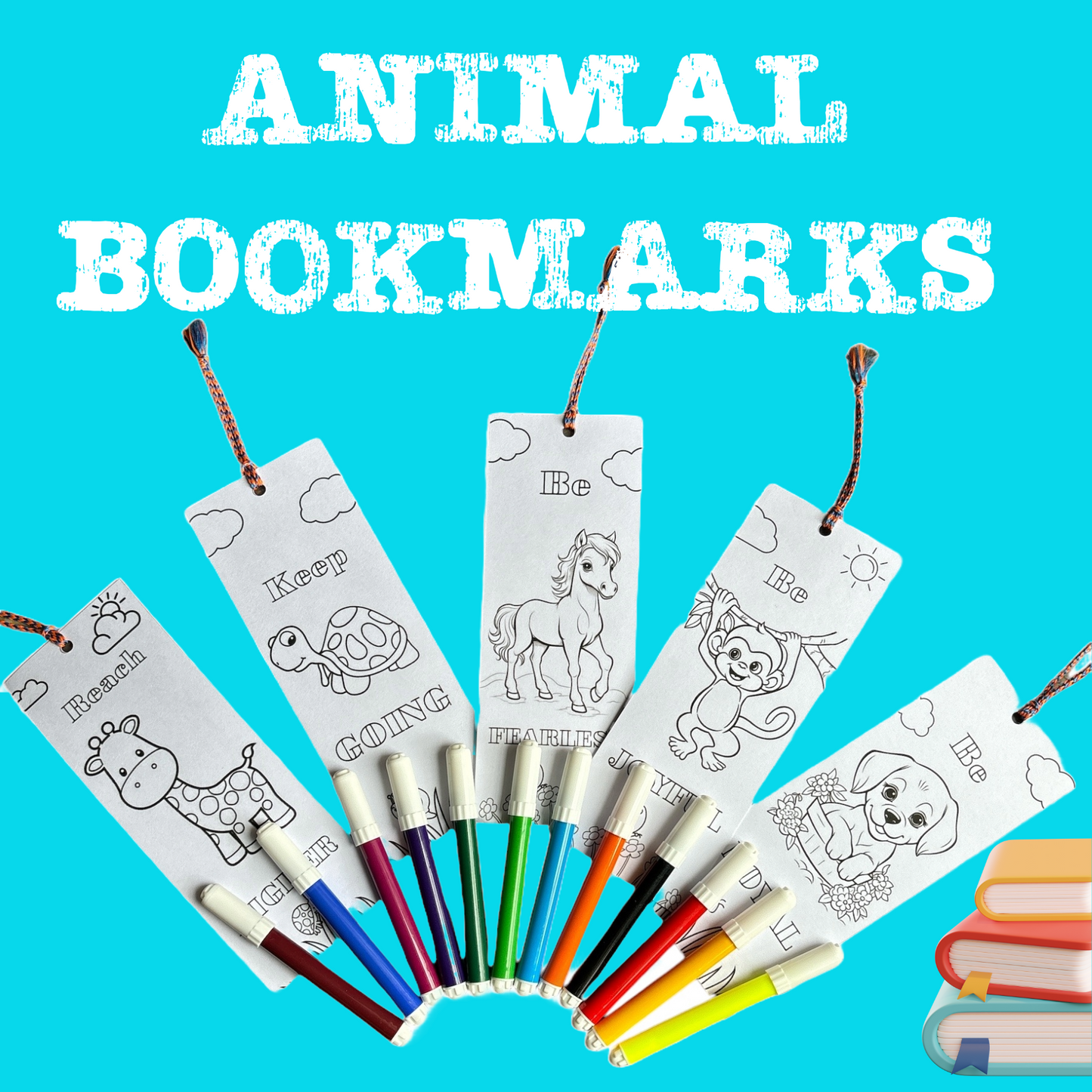 5 Animal Bookmark DIY Kit I SPLASH DIY Kit