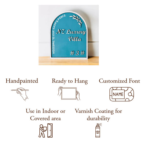 Royale Luxe Nameplate