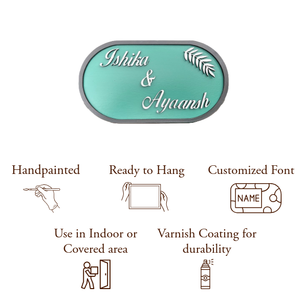 Elegance Edge Nameplate