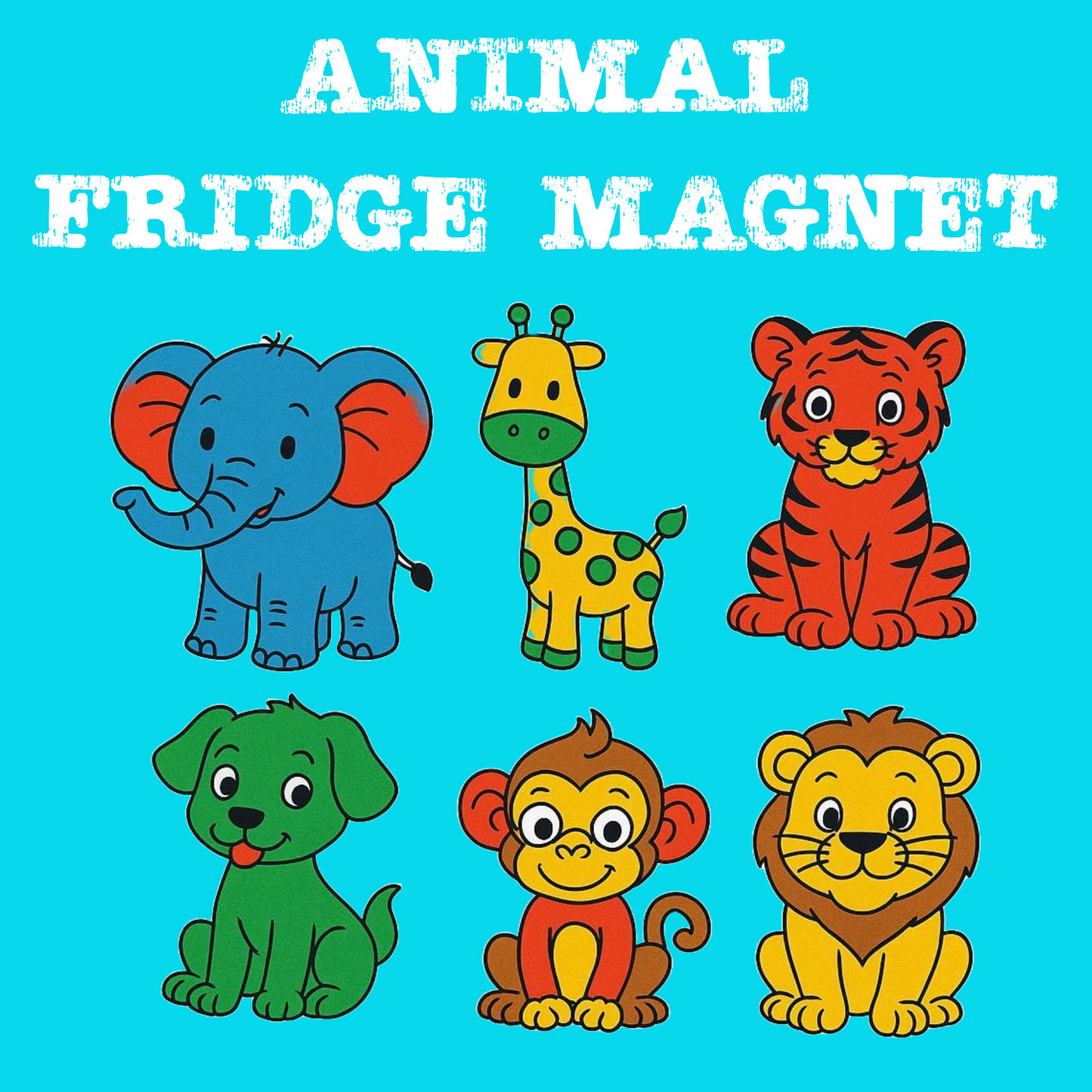 Animal Fridge Magnet DIY Kit DIY Kit I SPLASH DIY Kit