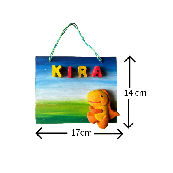 Dinosaur Kids Nameplate
