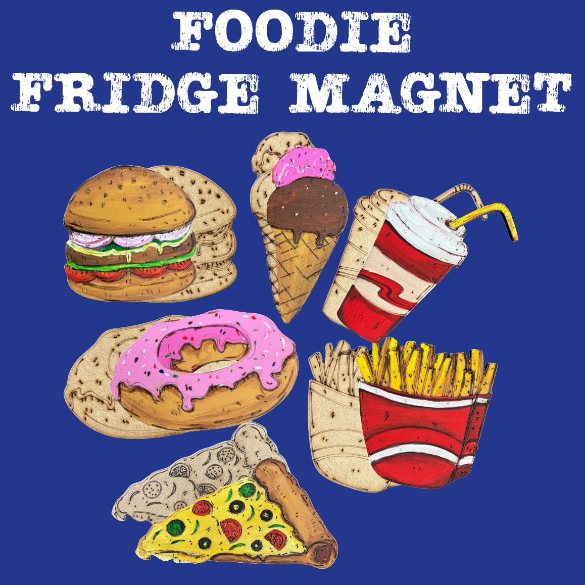 Foodie Fridge Magnet DIY kit I SPLASH DIY Kit