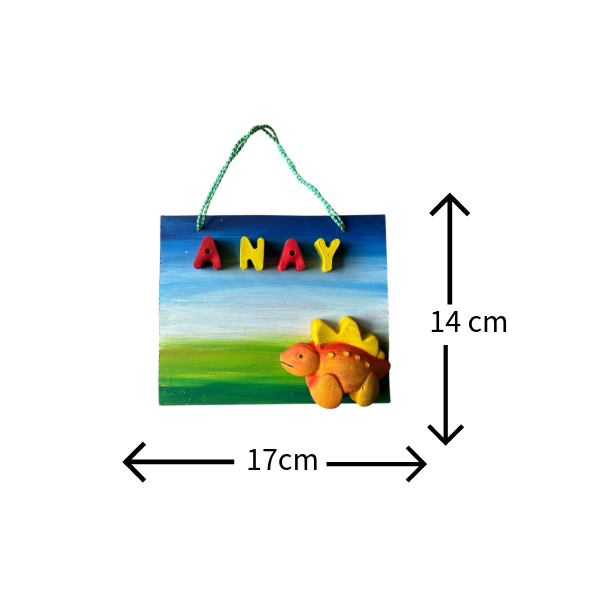 Dinosaur Kids Nameplate
