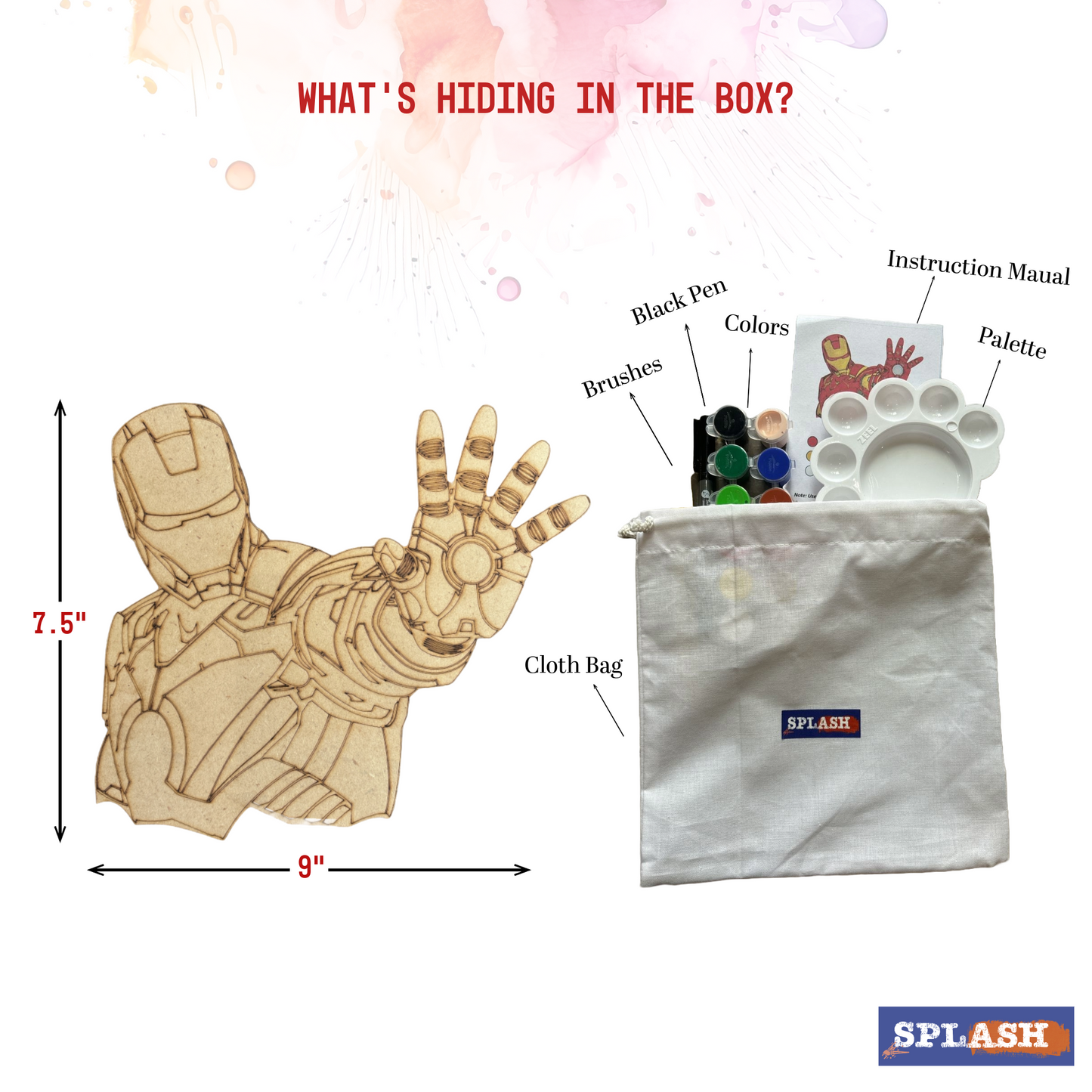 Iron Man DIY Kit I SPLASH DIY Kit
