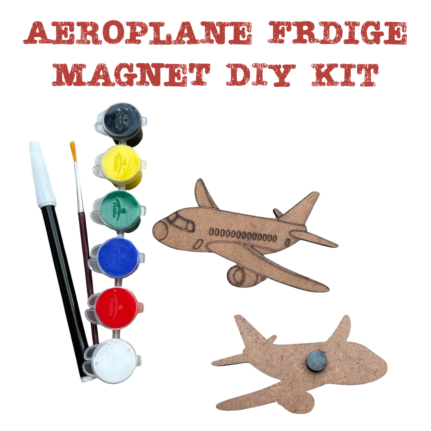 Aeroplane DIY Fridge magnet