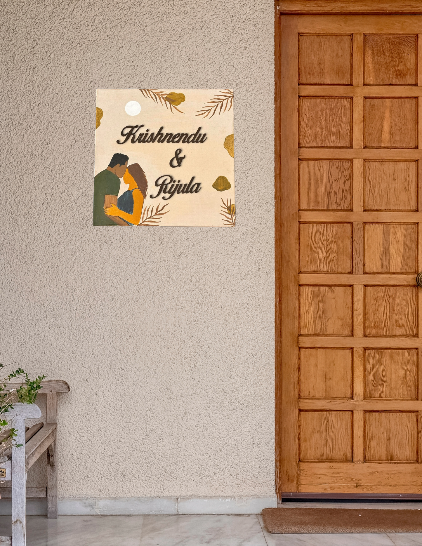 Moonshine Love Nameplate