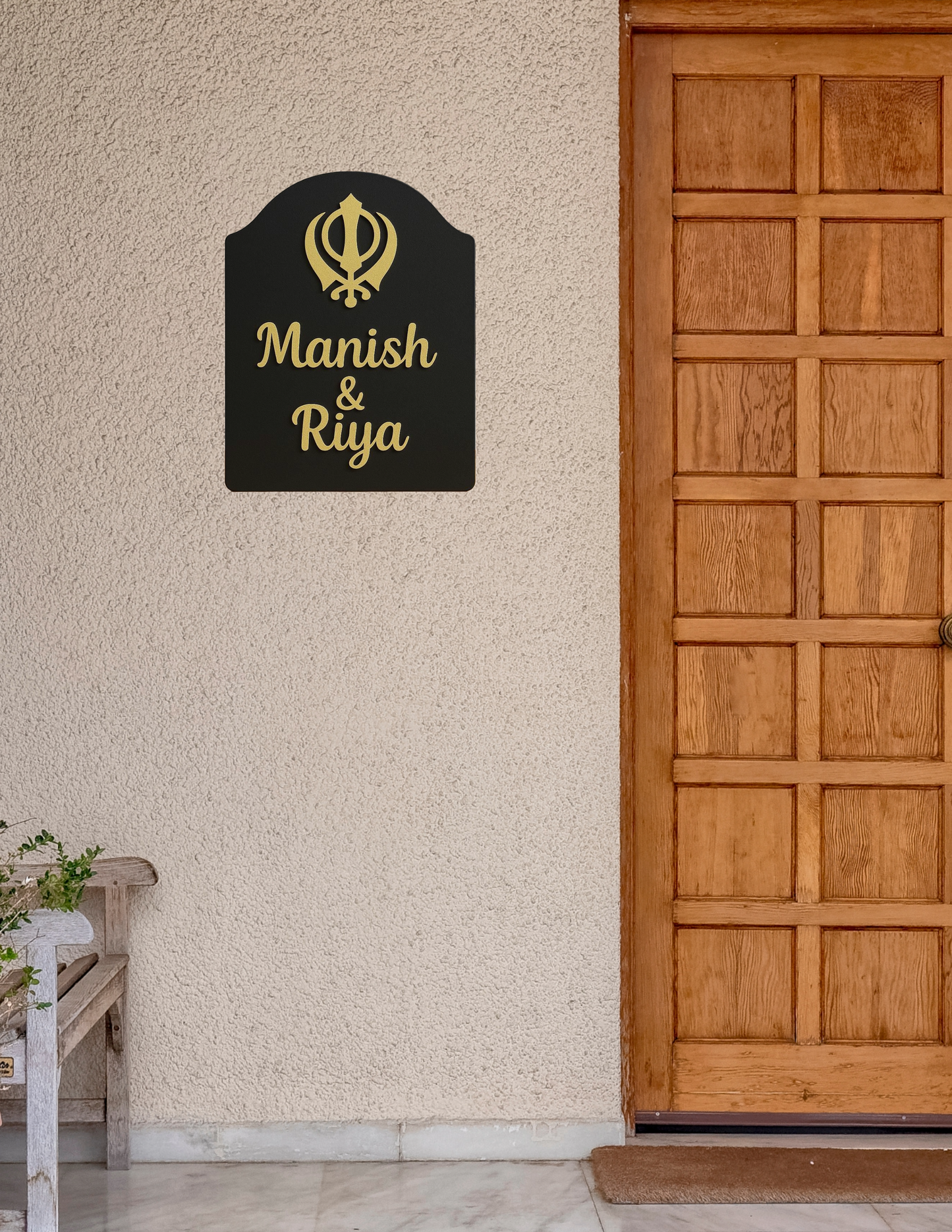 Nanak's Grace Nameplate