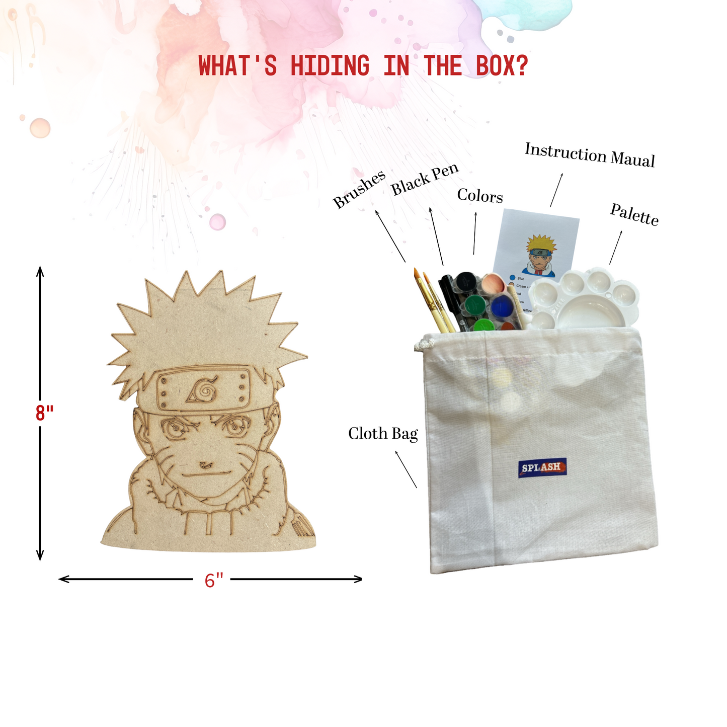 Naruto DIY Kit I SPLASH DIY Kit