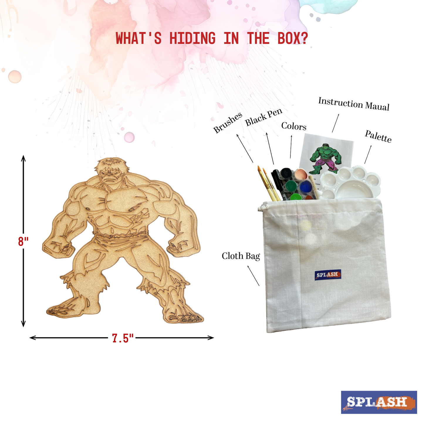 Hulk DIY Kit I SPLASH DIY Kit
