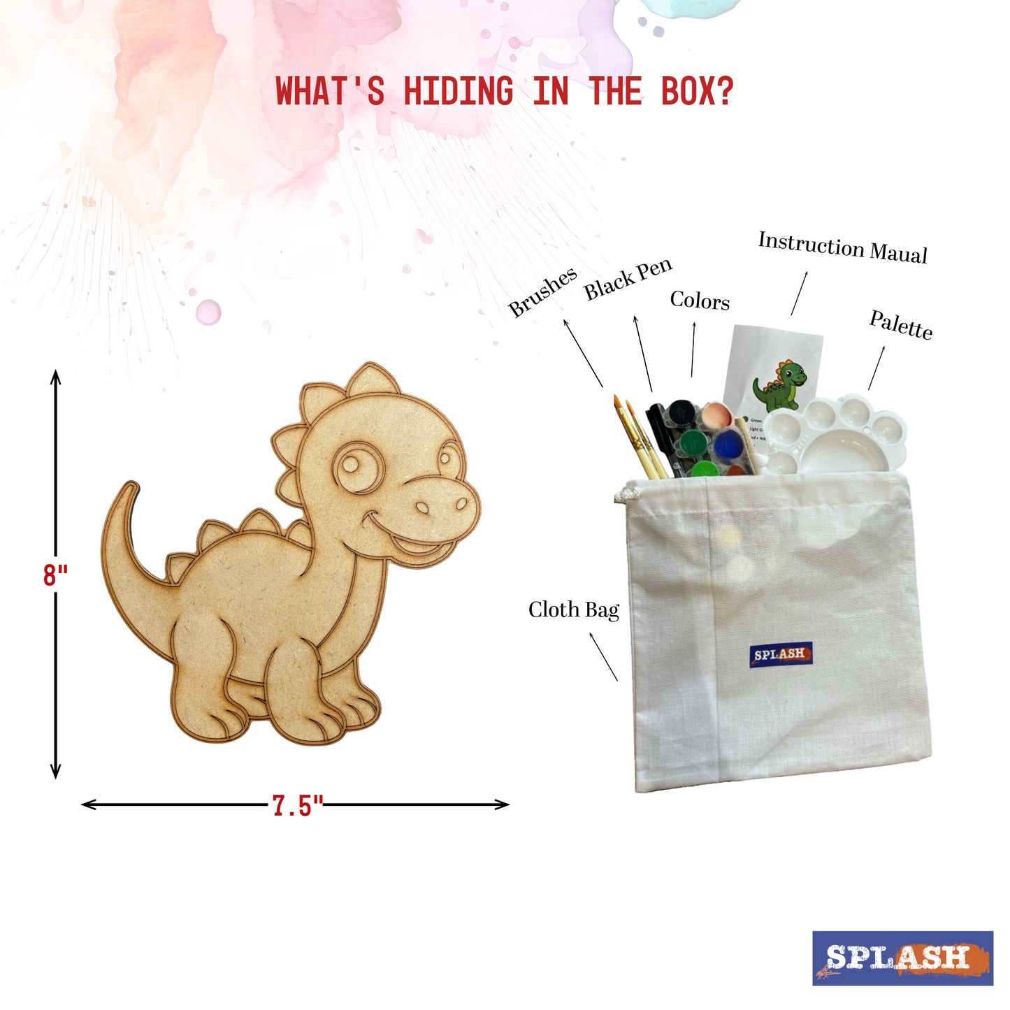 Dinasaur DIY Kit I SPLASH DIY Kit
