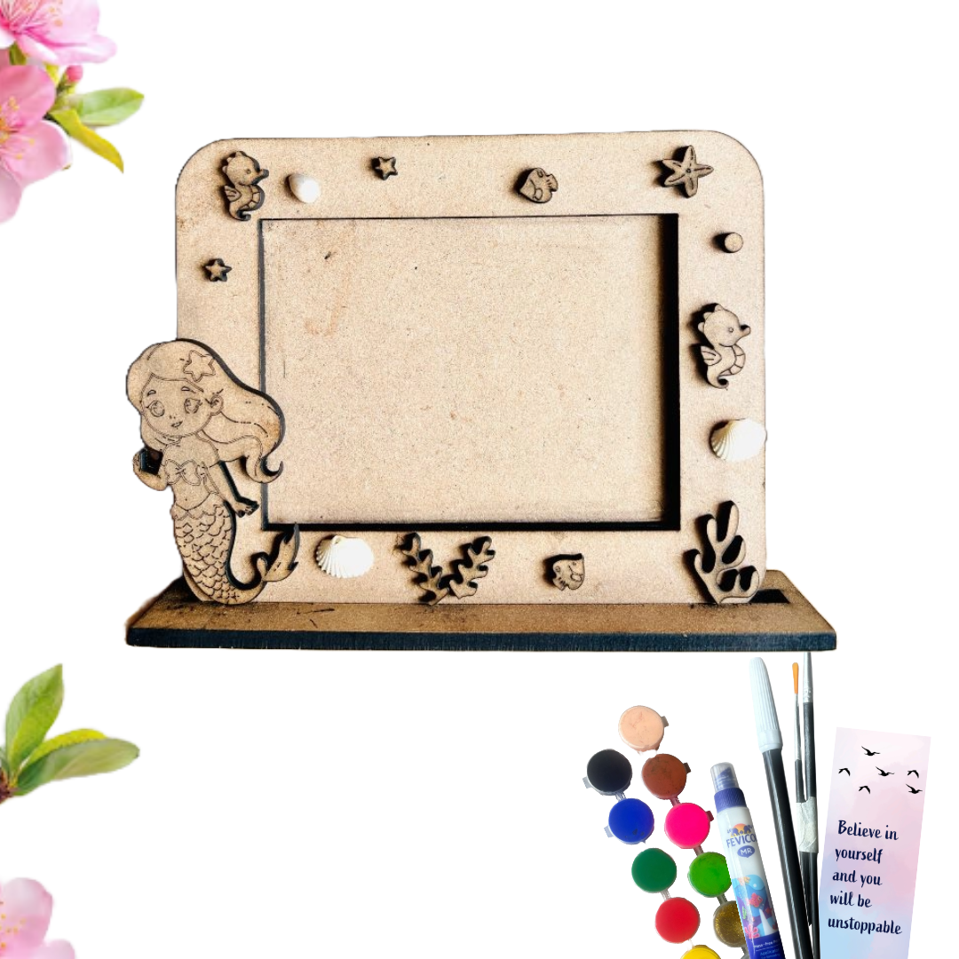 Mermaid Theme Photo Frame DIY Kit