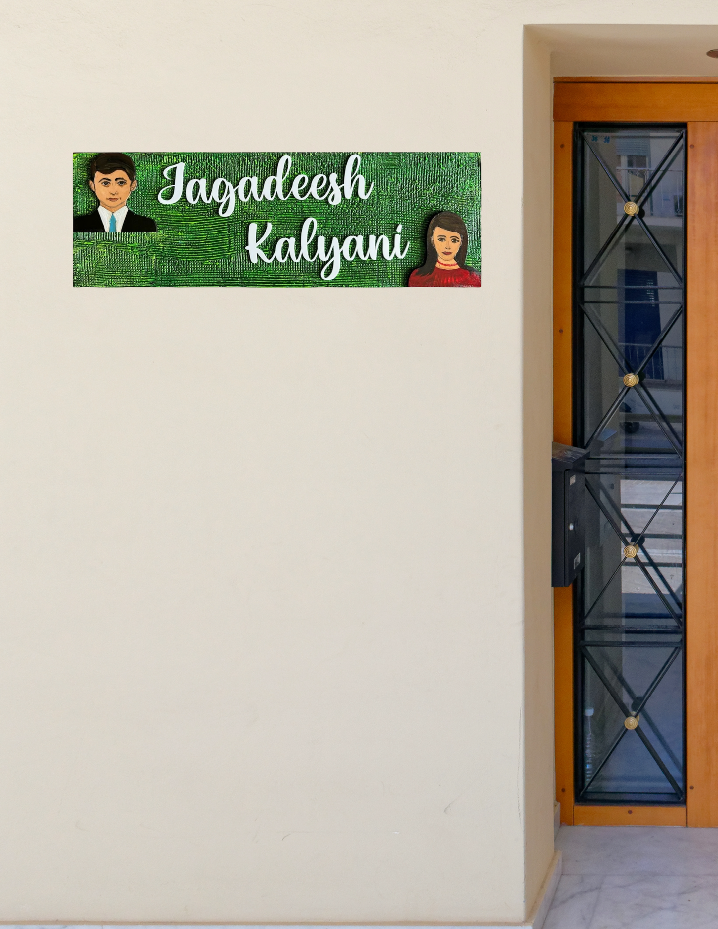 Couple Nameplate
