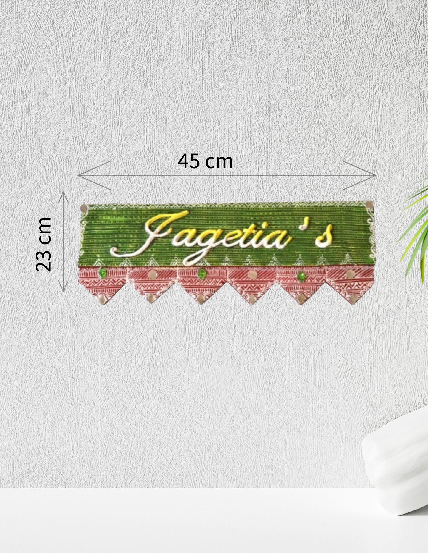 Ethnic Touch Nameplate