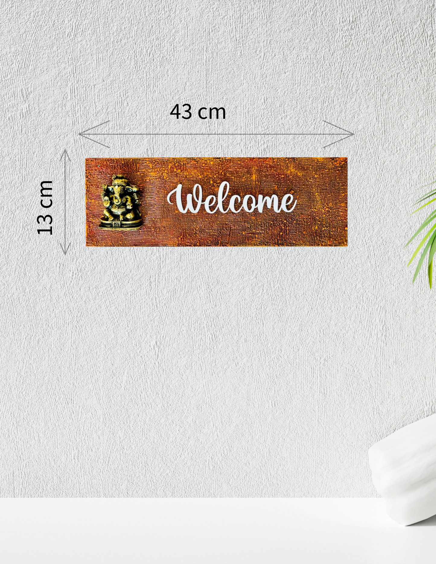Welcome Ganesha Nameplate