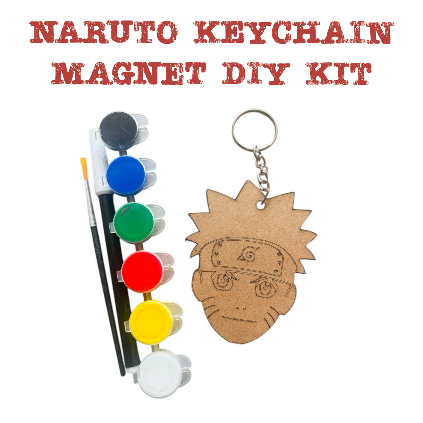 Naruto DIY Keychain Kit