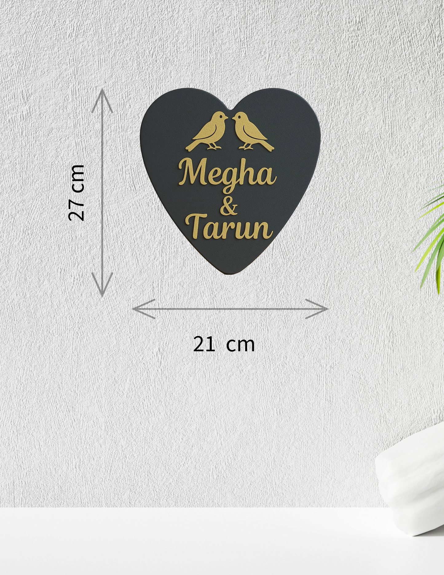 Love Nest Nameplate