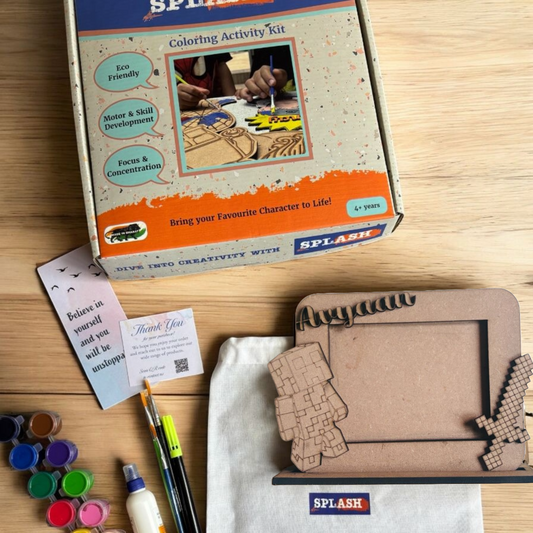 Minecraft Theme Photo Frame DIY Kit