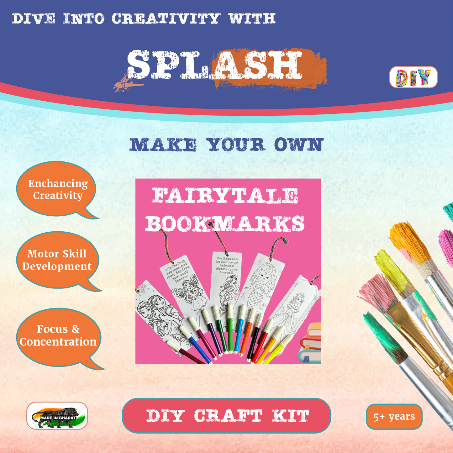 Fairytale Bookmark DIY Kit I SPLASH DIY Kit