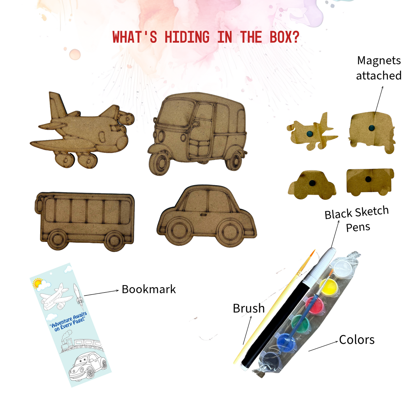 Transport Fridge Magnet DIY Kit