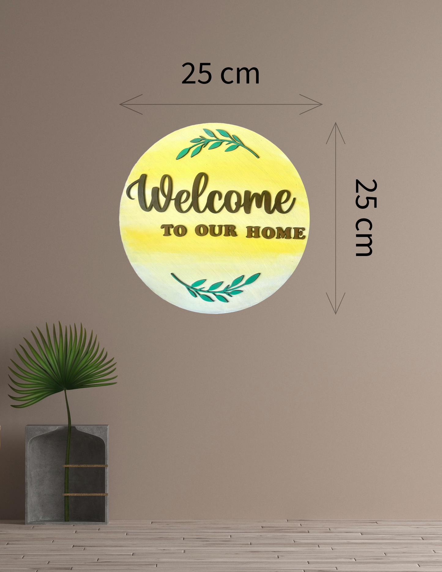 Welcome Nameplate