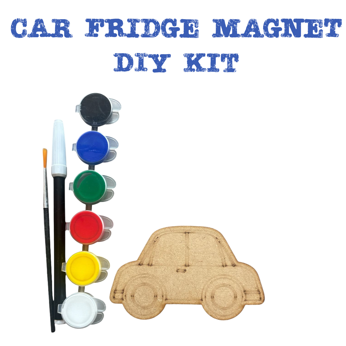 Car Fridge Magnet DIY Kit