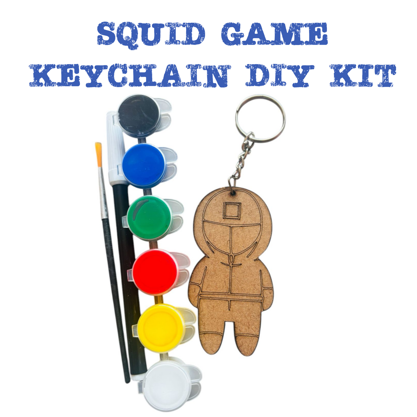 Squid Game DIY Keychain Kit