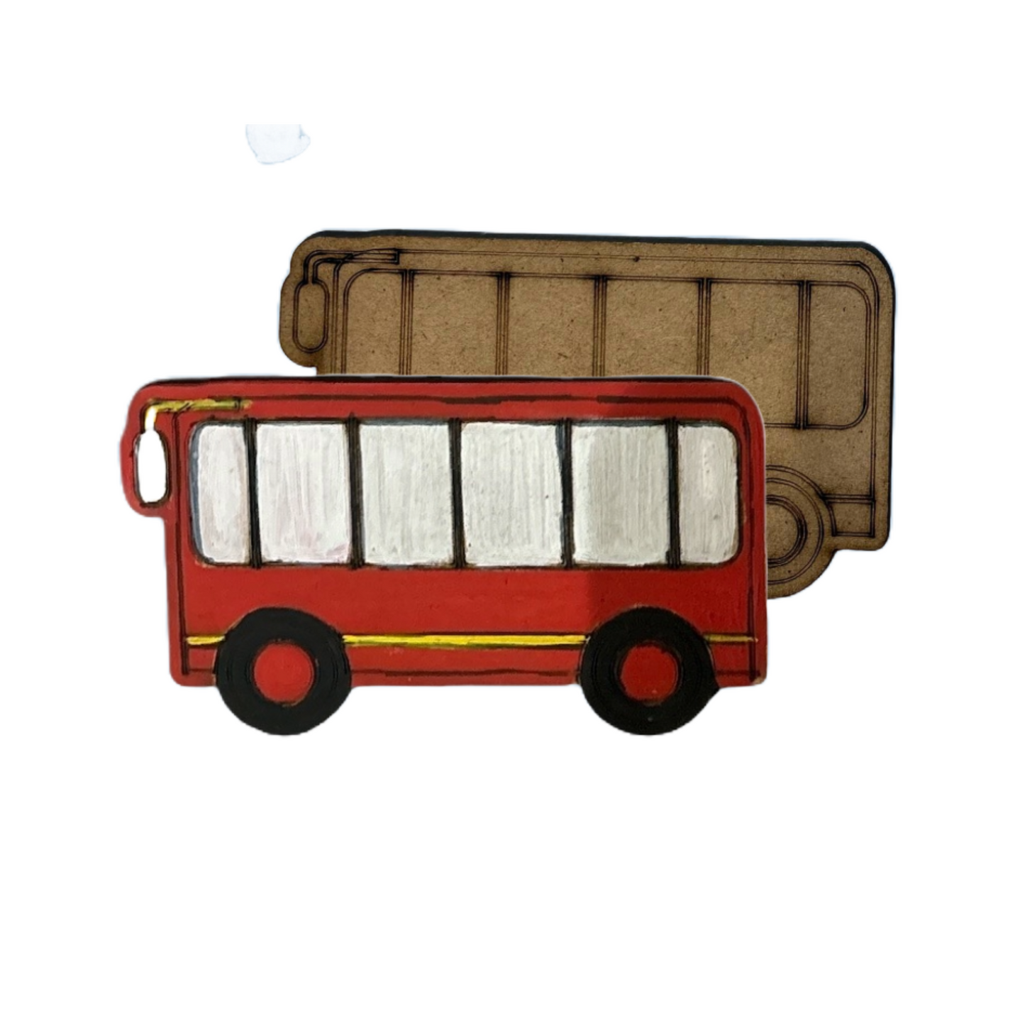 Wheels on the Bus Fridge Magnet DIY Kit