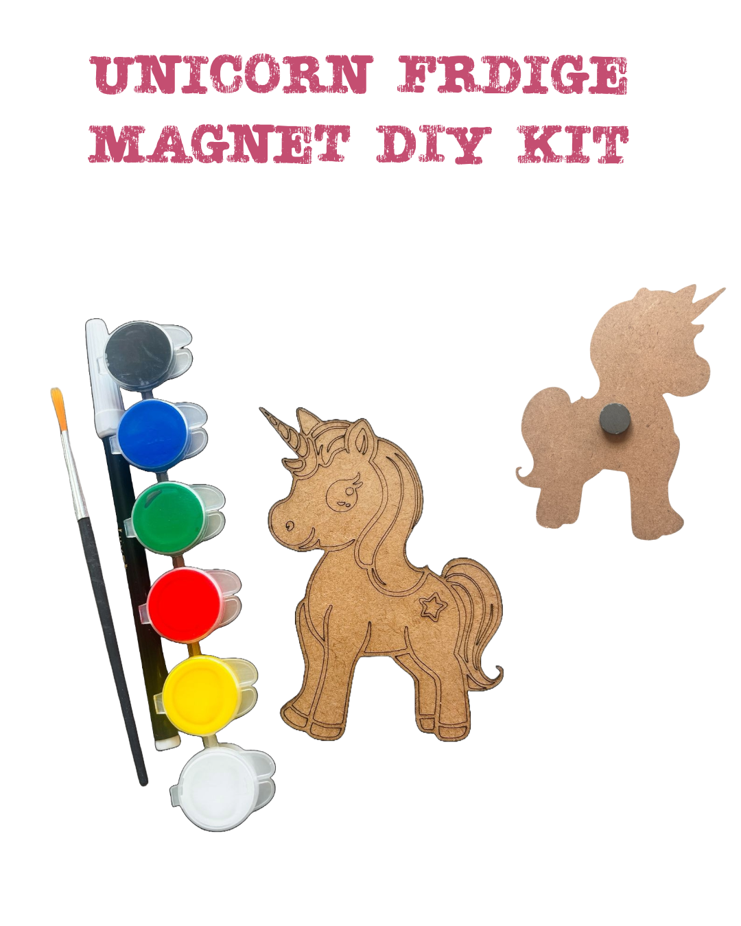 Unicorn DIY Fridge magnet