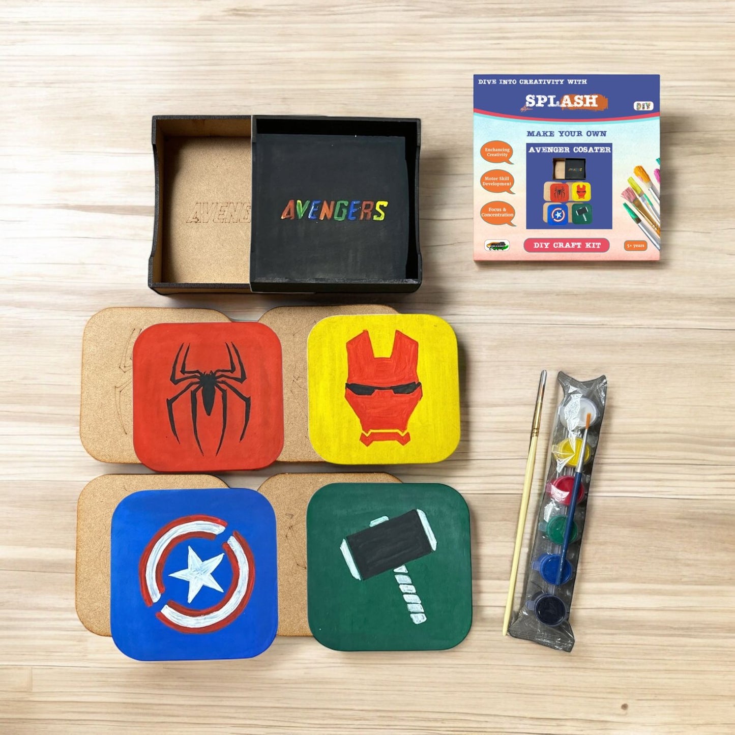 Avenger Coaster DIY Kit I SPLASH DIY Kit