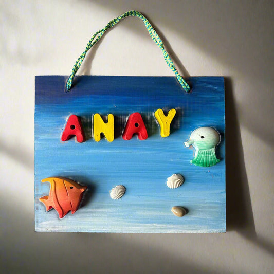 Aquatic Kids Nameplate