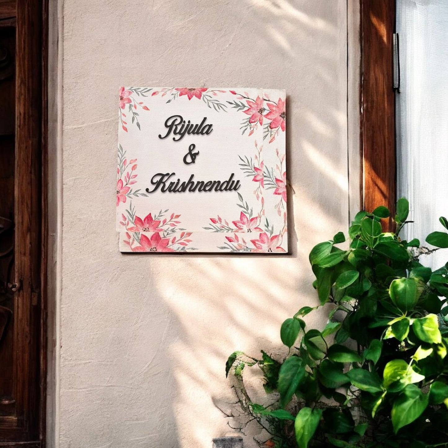 Blossom Nameplate