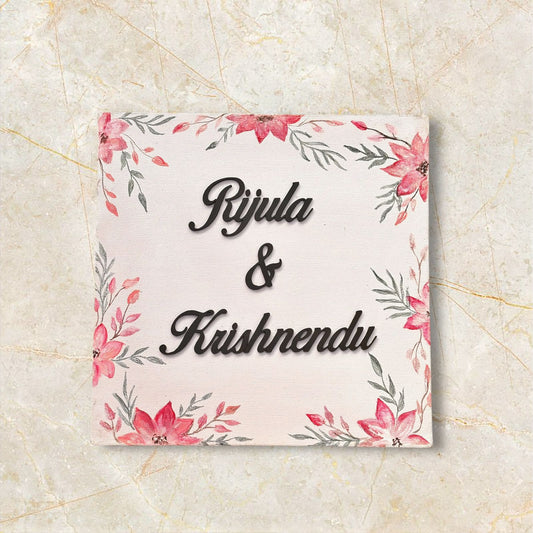 Blossom Nameplate