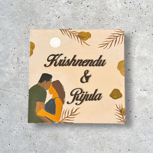Moonshine Love Nameplate